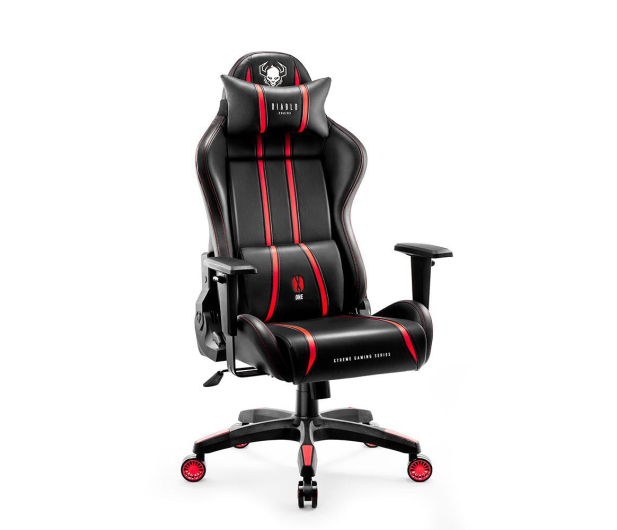 Diablo Chairs X-One 2.0 Normal Size Czarno-czerwony - 1192261 - zdjęcie 2